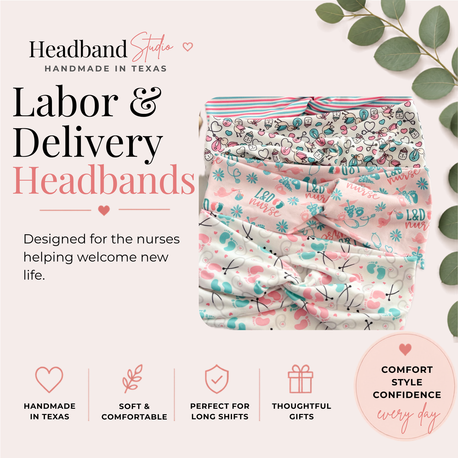 Labor & Delivery Headbands