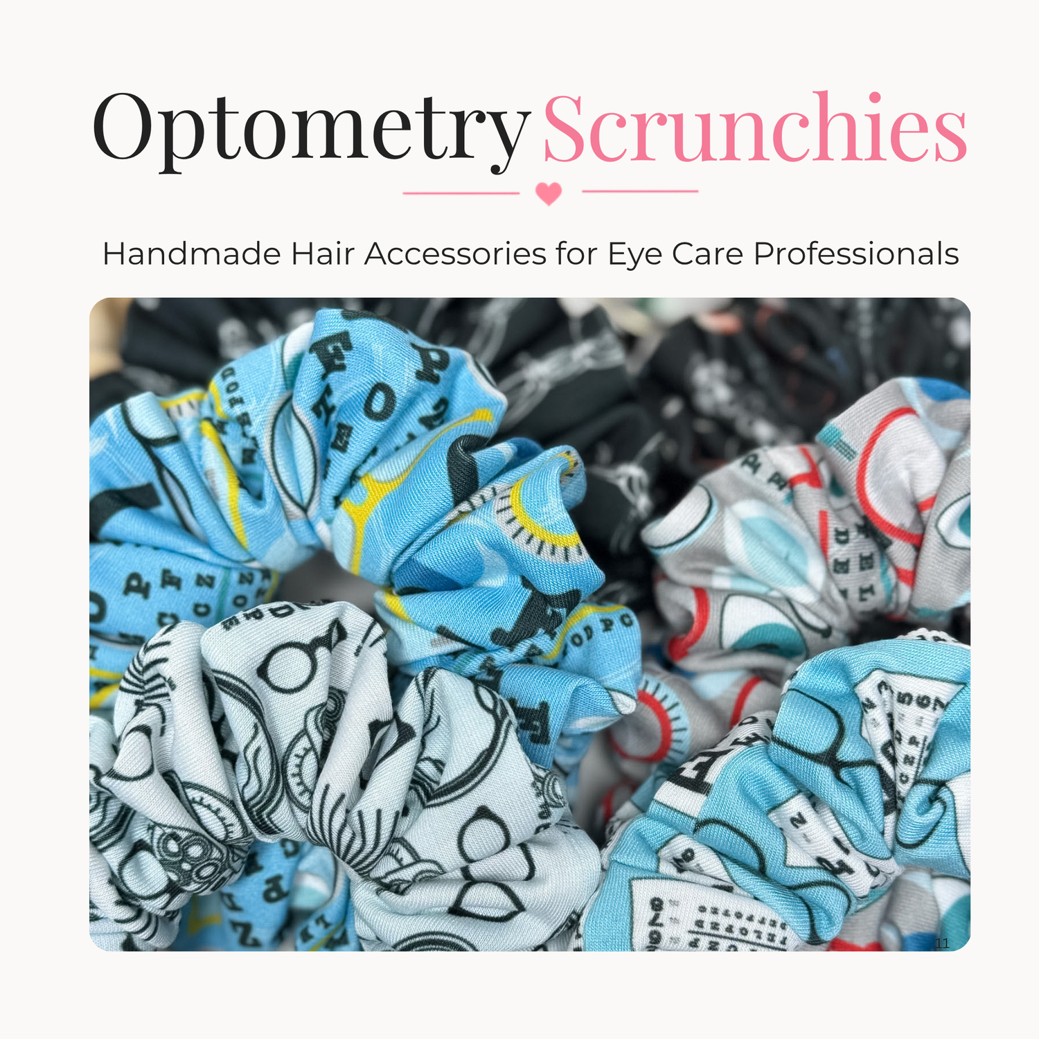 Optometry Scrunchies