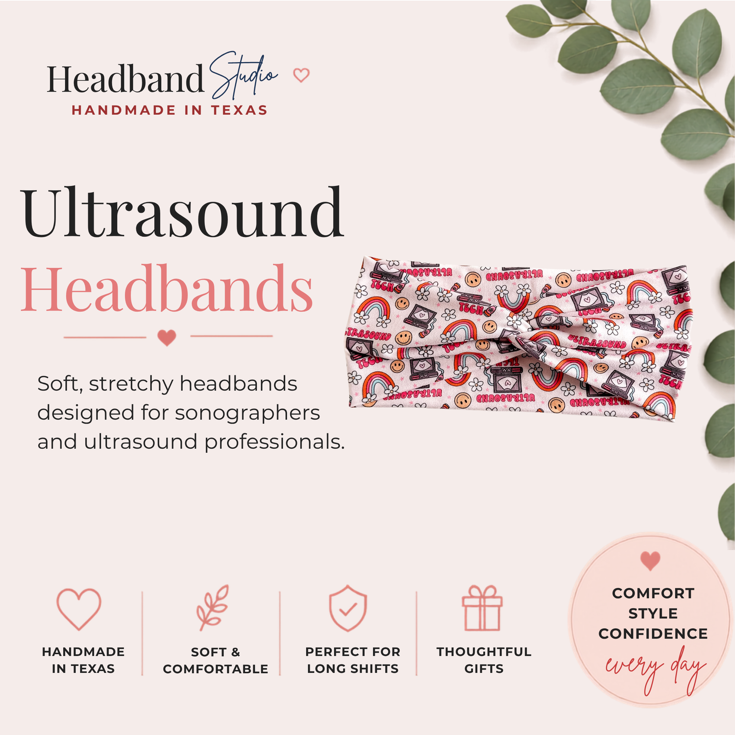 Ultrasound Headbands