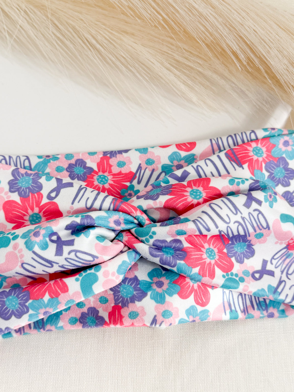 NICU Mama Headband – Handmade Gift for NICU Nurses & NICU Parents
