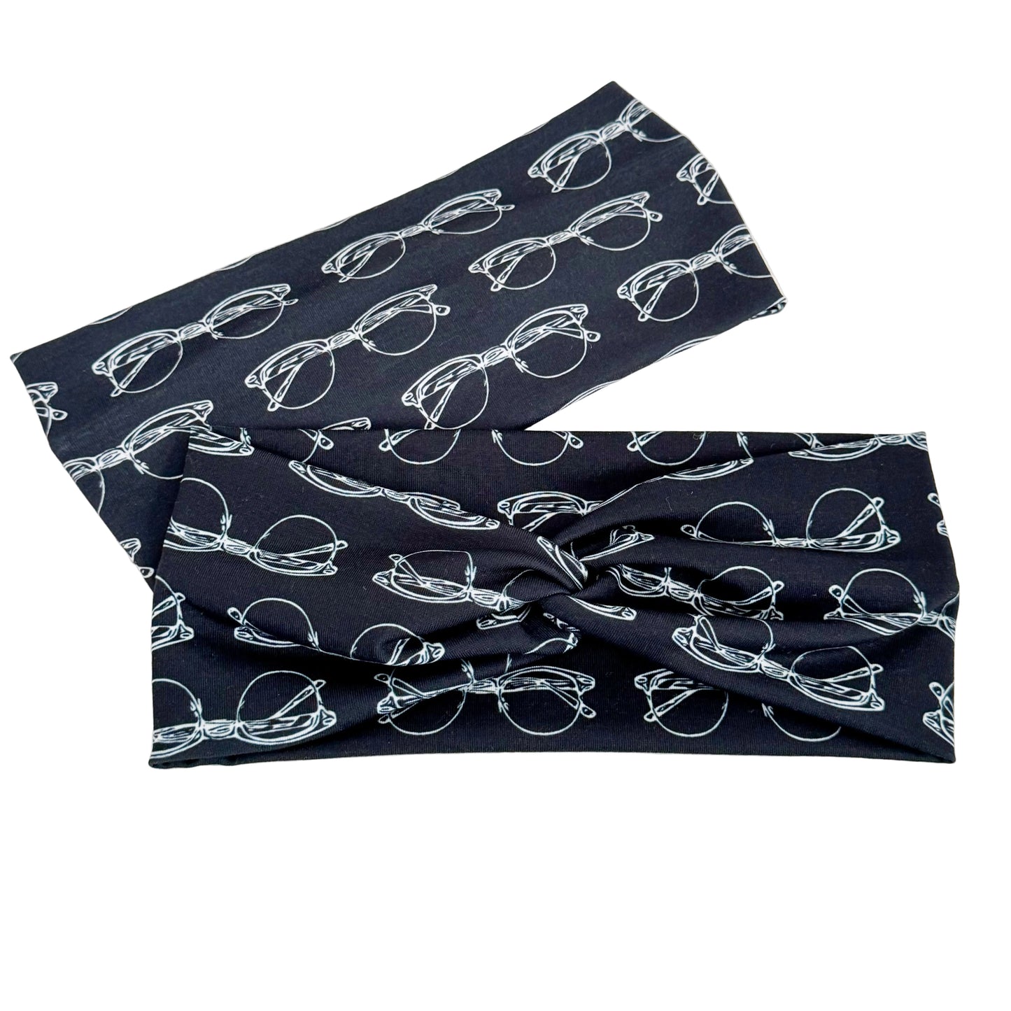 Black Optometrist headband - Eye Care Nurse Handmade Headband