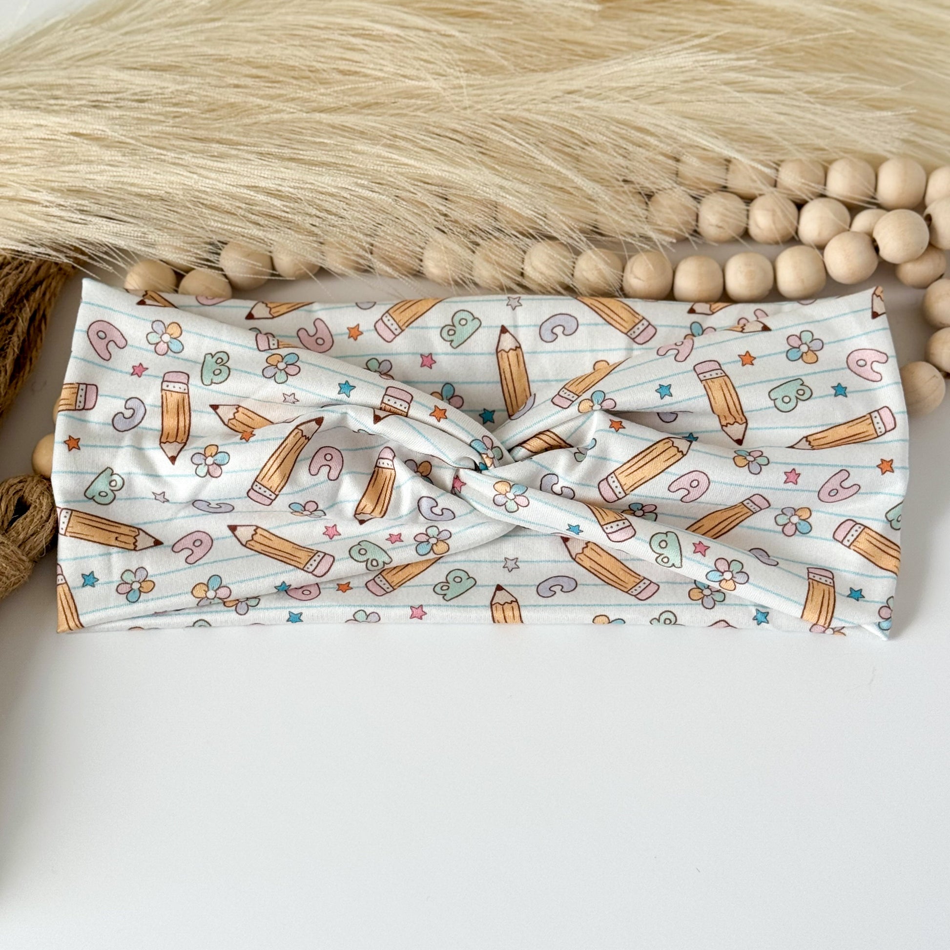 Handmade  Teacher Headband – Comfortable, Professional & Stylish for Classroom Wear Headband Studio