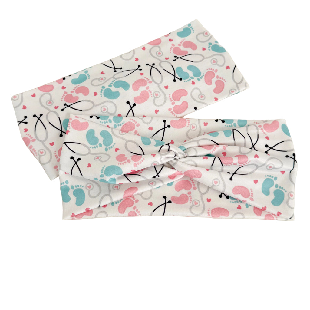 Labor & Delivery Nurse Headband – Handmade L&D Hair Accessory