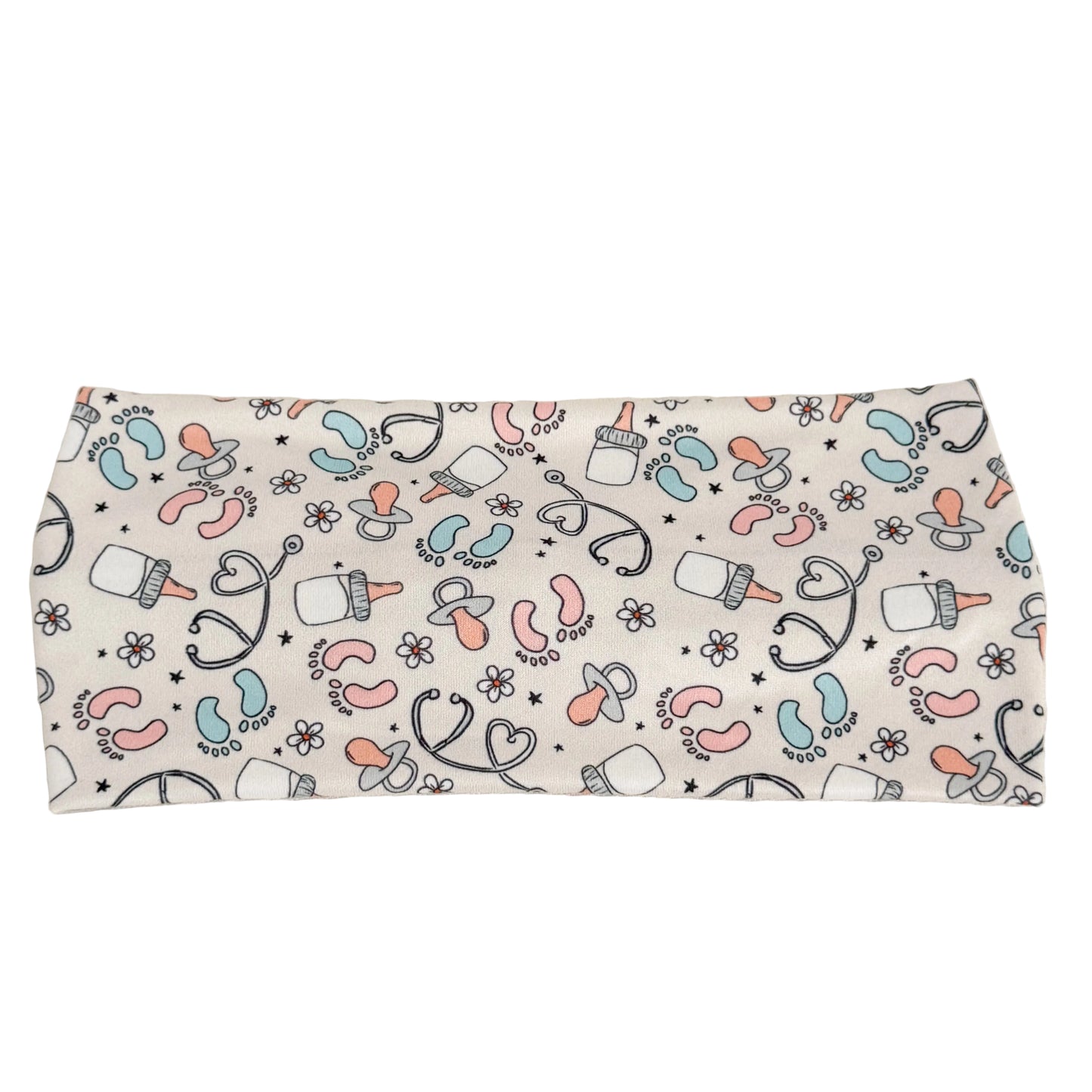 NICU Nurse Headband – Handmade Healthcare Hair Accessory