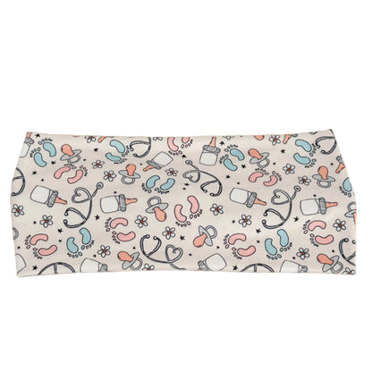 NICU Nurse Headband – Handmade Healthcare Hair Accessory