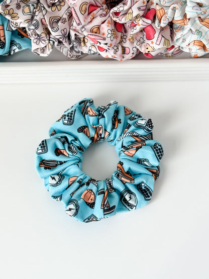 Handmade Scrunchies for Teachers – Back-to-School Hair Accessories Headband Studio