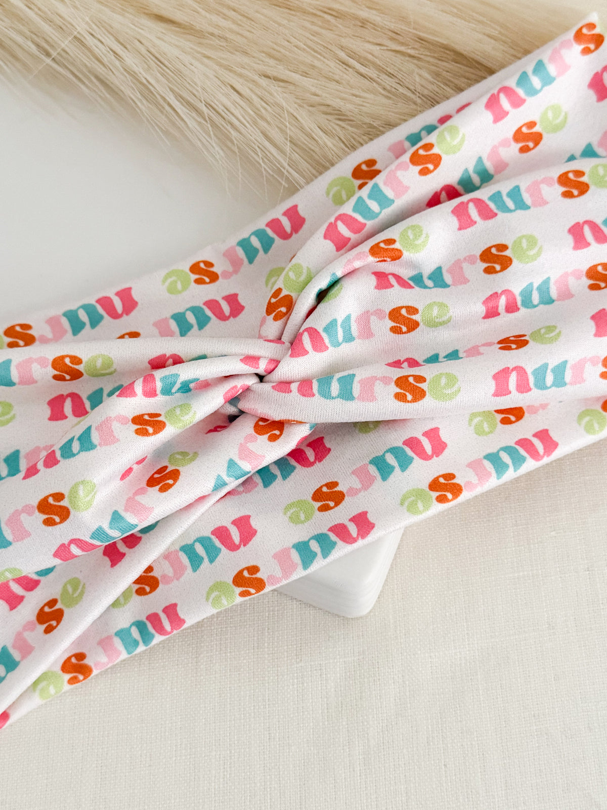 Nurse Twist Headband – Soft Handmade Headband for Nurses & Healthcare Workers