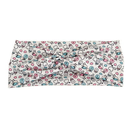 Baby Stork Nurse Headband  – Labor & Delivery Handmade Headband