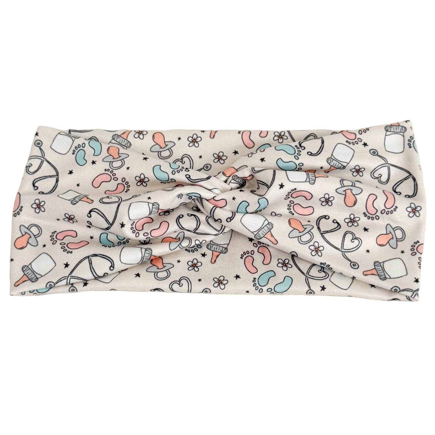 NICU Nurse Headband – Handmade Healthcare Hair Accessory
