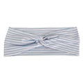 Newborn stripes print twist headband for labor & delivery nurses – handmade by Headband Studio