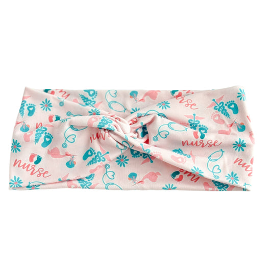 Labor Delivery Twist Headband Headband Studio