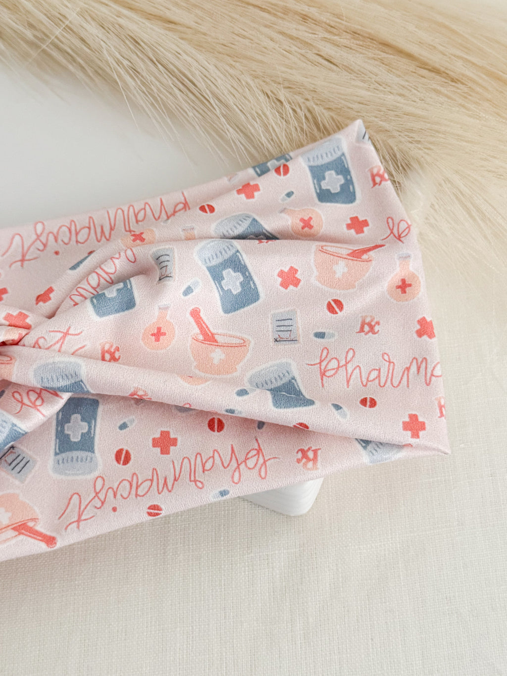 Pharmacy Headband – Handmade Gift for Pharmacists & Pharmacy Techs