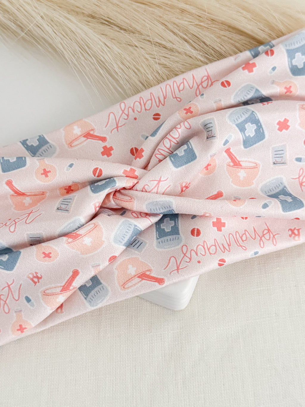Pharmacy Headband – Handmade Gift for Pharmacists & Pharmacy Techs