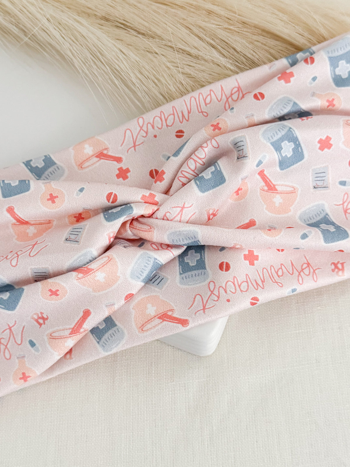 Pharmacy Headband – Handmade Gift for Pharmacists & Pharmacy Techs