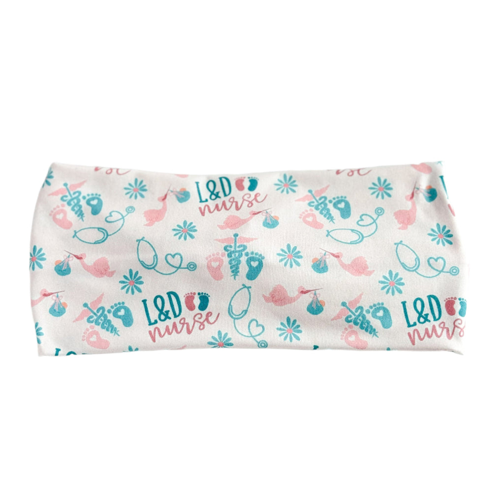 L&D Nurse Twist Headband Headband Studio