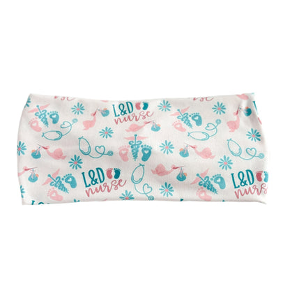 L&D Nurse Twist Headband Headband Studio