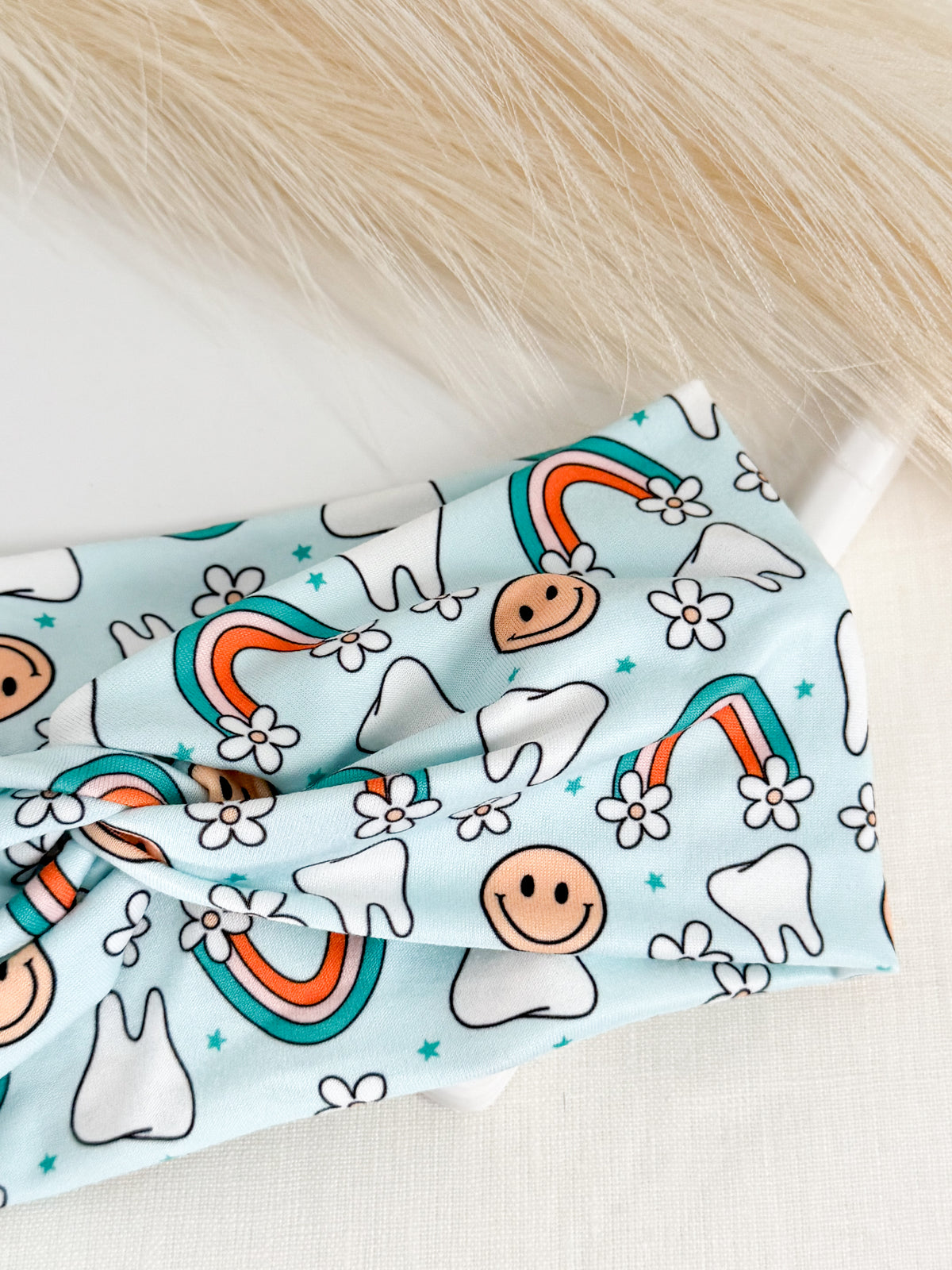Retro Dental Twist Headband – Gift for Dentists & Hygienists