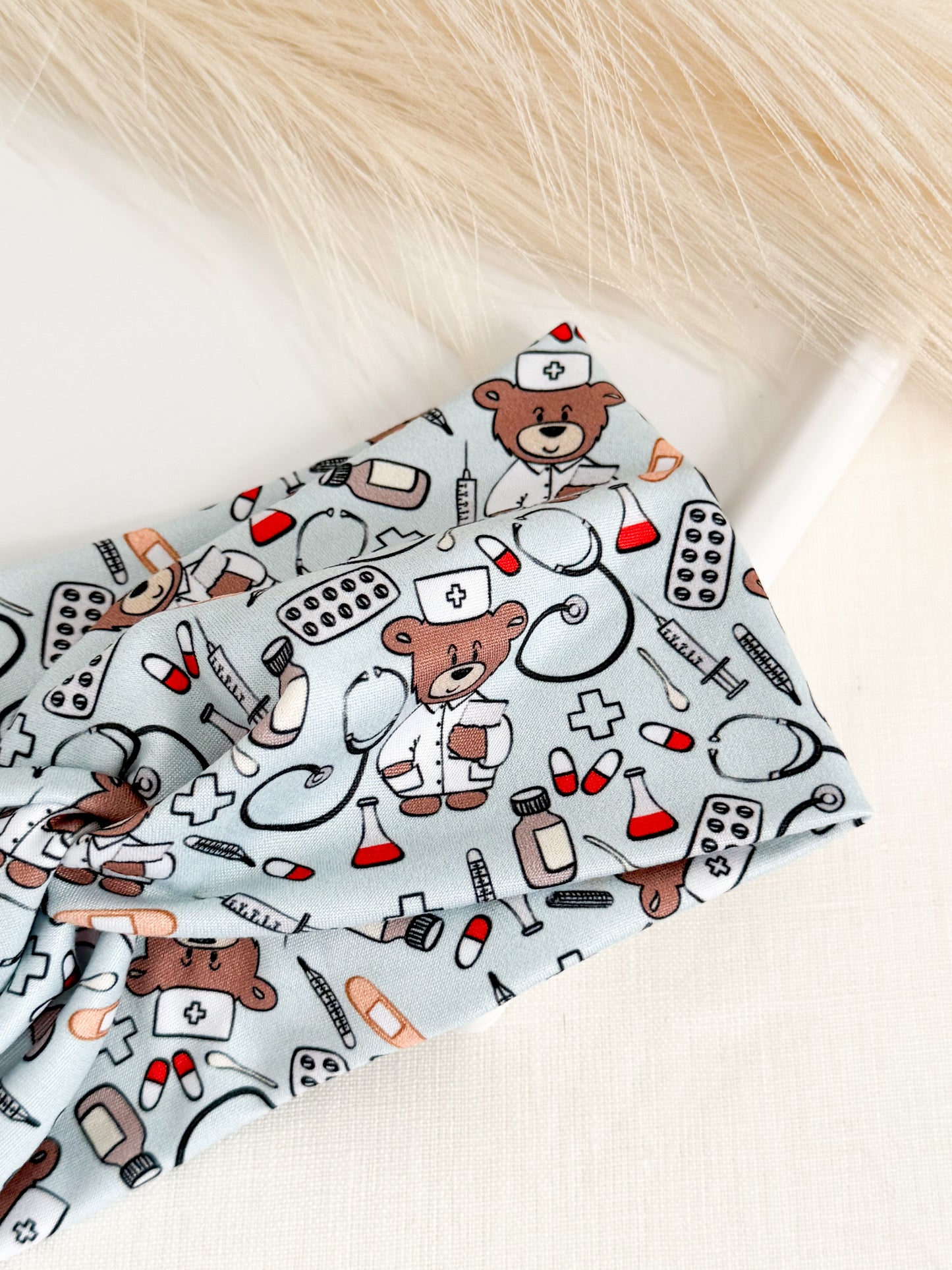 Doctor Bear Twist Headband