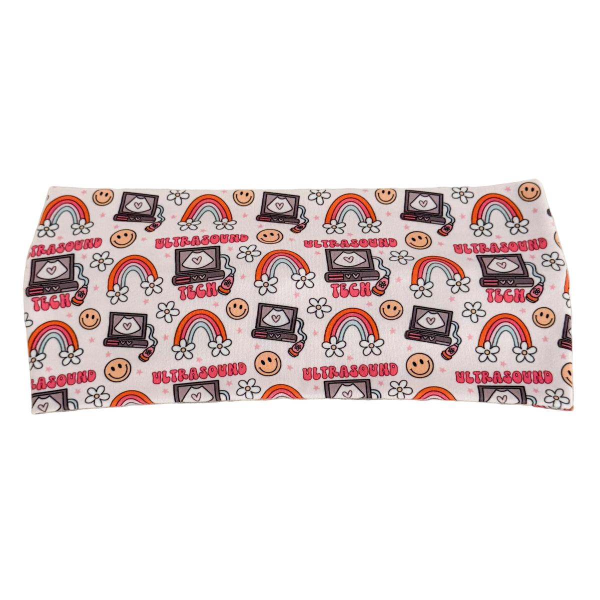 Ultrasound Tech Twist Headband – Handmade Gift for Sonographers & Ultrasound Techs