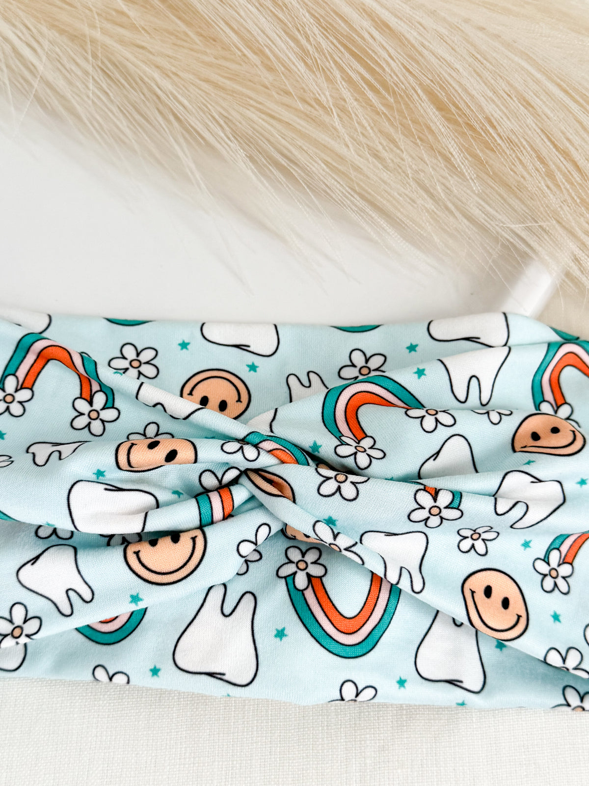 Retro Dental Twist Headband – Gift for Dentists & Hygienists