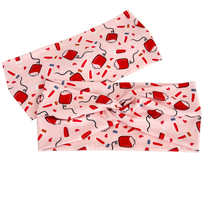 Phlebotomist Blood Bags Headband