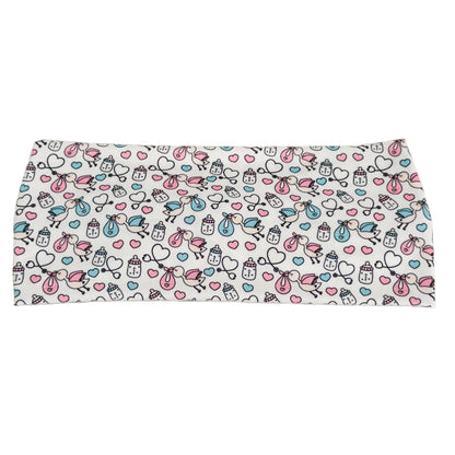 Baby Stork Nurse Headband  – Labor & Delivery Handmade Headband