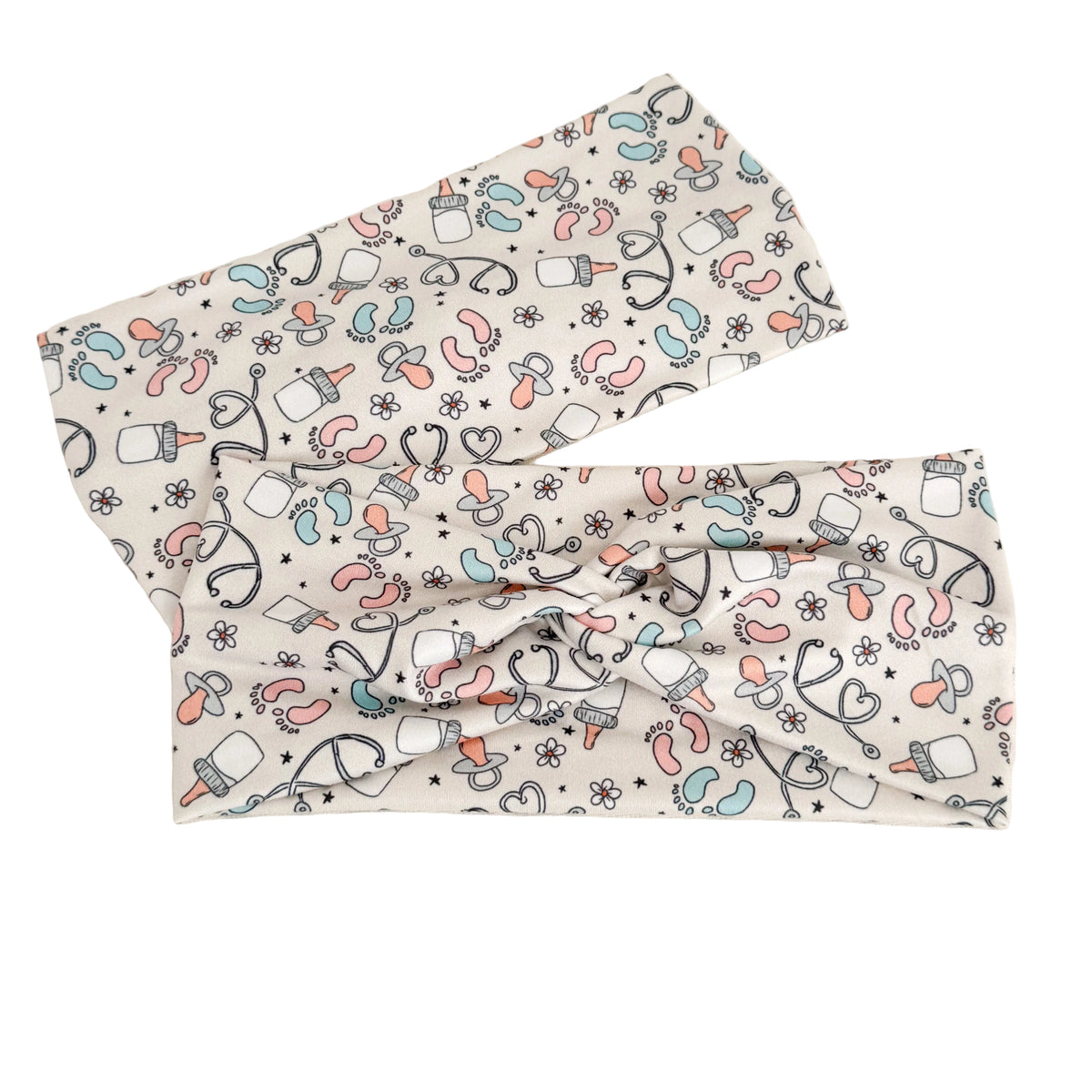 NICU Nurse Headband – Handmade Healthcare Hair Accessory