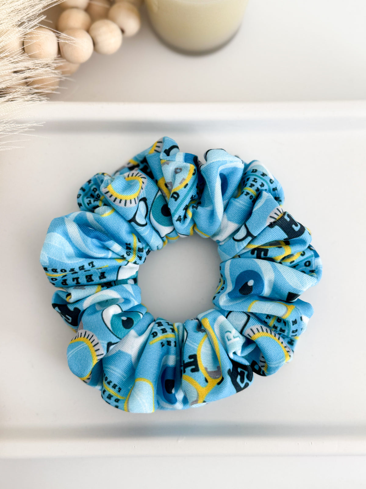 Optometry Scrunchies – Handmade Eye Care Hair Accessories