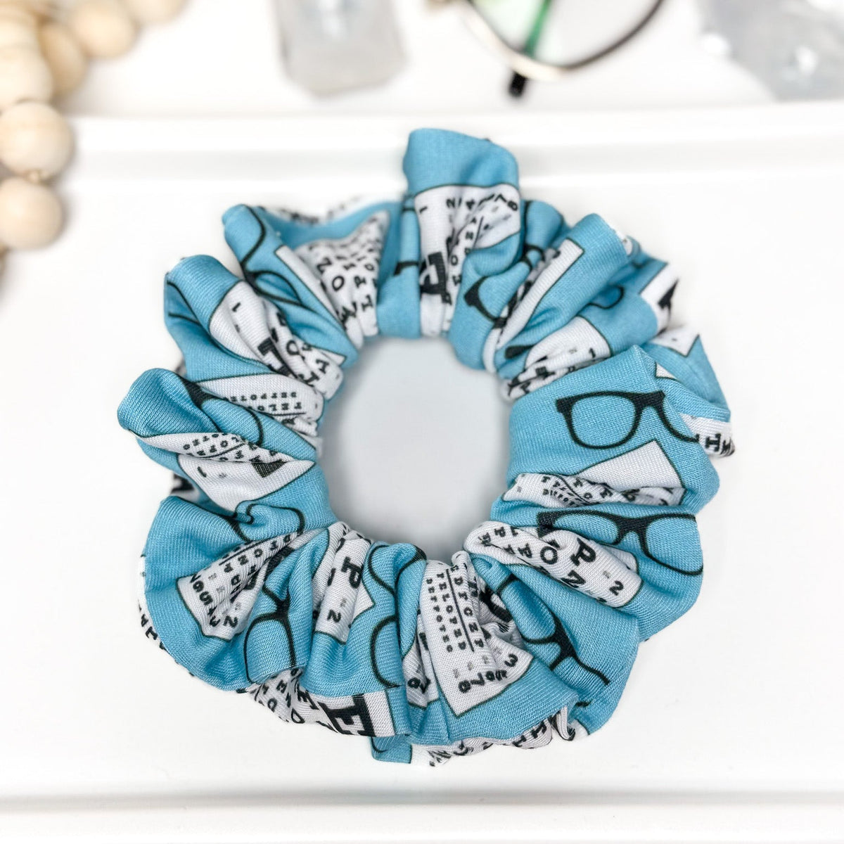 Optometry Scrunchies – Handmade Eye Care Hair Accessories
