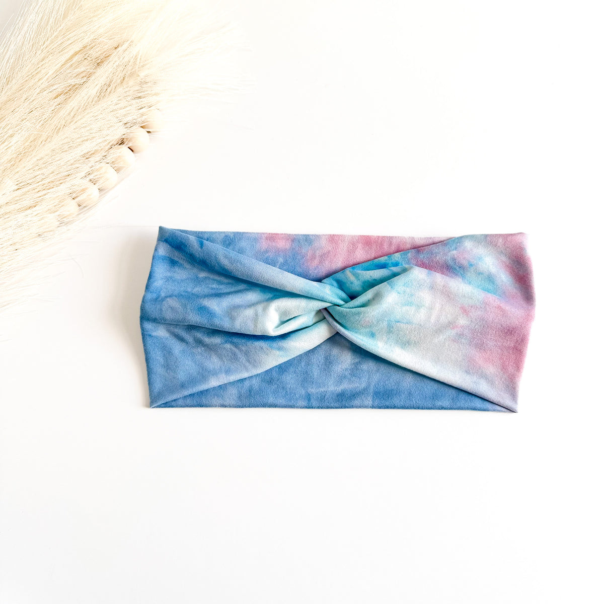 Tie-Dye Twist Headbands for Women – Handmade Soft Stretch Headbands
