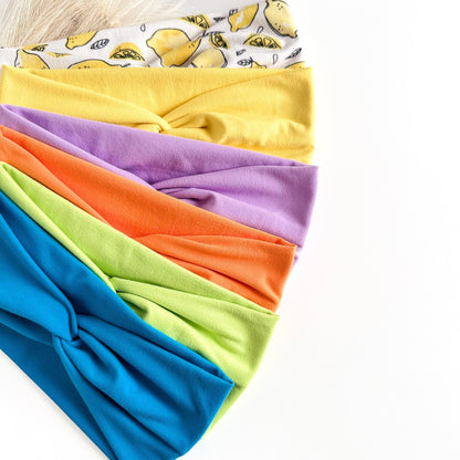 Bright Twist Headbands for Women – Handmade Soft Stretch Headbands
