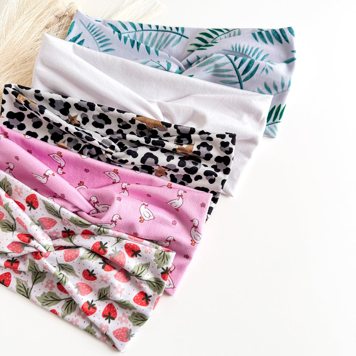 Twist Headbands for Women – Handmade Soft Stretch Everyday Headbands
