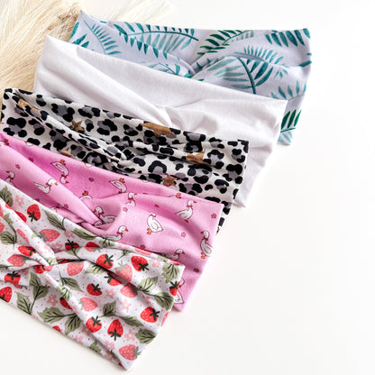 Twist Headbands for Women – Handmade Soft Stretch Everyday Headbands