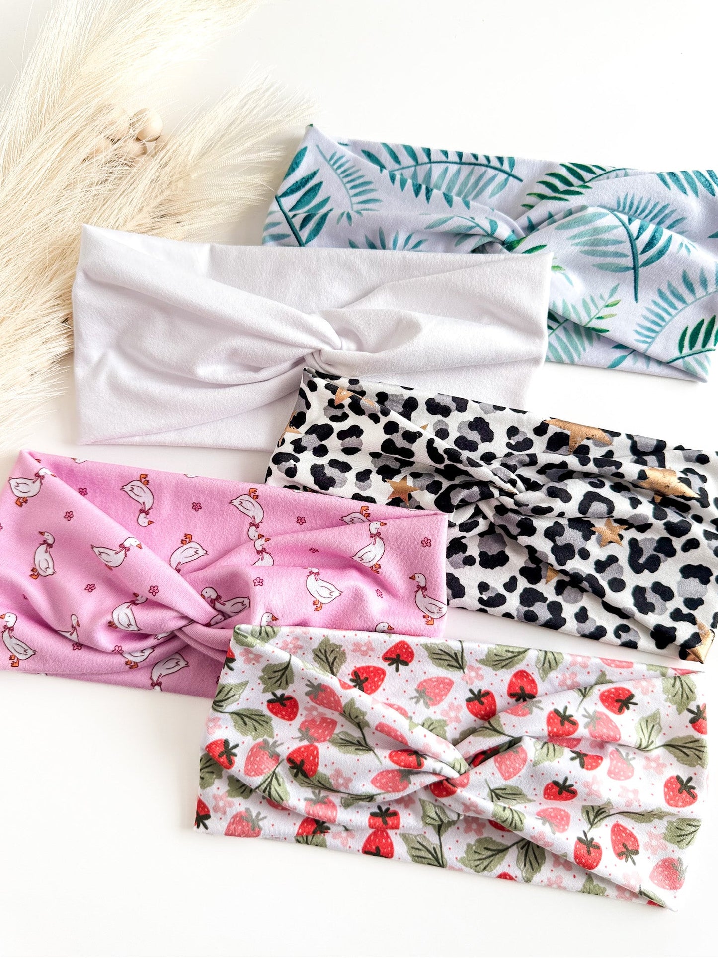 Twist Headbands for Women – Handmade Soft Stretch Everyday Headbands