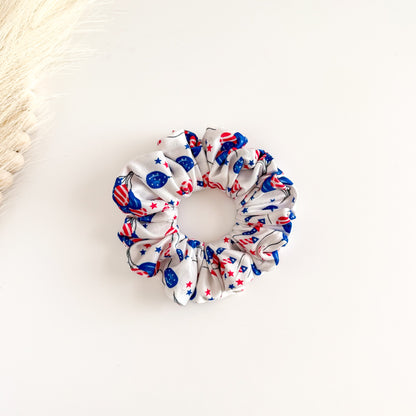 4th of July Scrunchies | Handmade Patriotic Hair Accessories