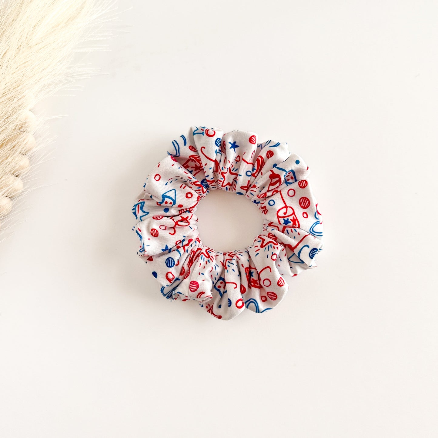 4th of July Scrunchies | Handmade Patriotic Hair Accessories