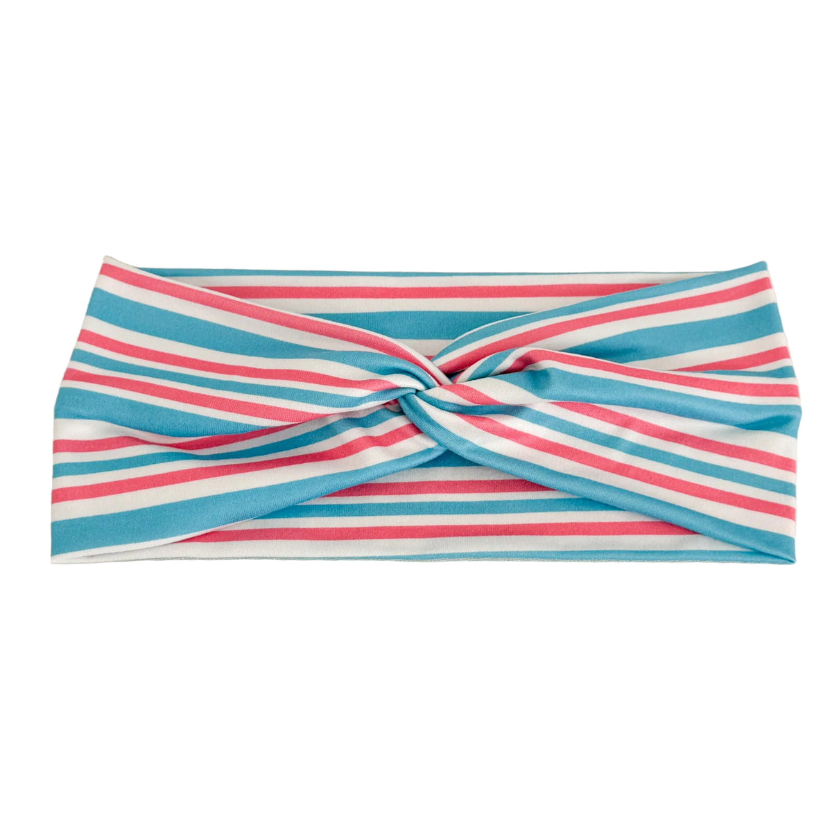 Newborn hospital print twist headband for labor & delivery nurses – handmade by Headband Studio
