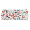 Newborn trinkets print twist headband for labor & delivery nurses – handmade by Headband Studio