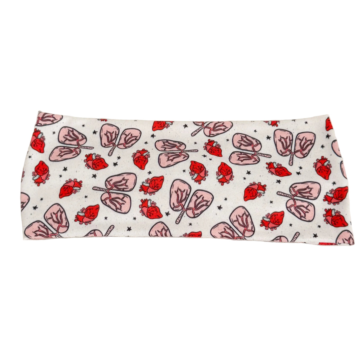 Lungs & Hearts Twist Headband for Healthcare Workers