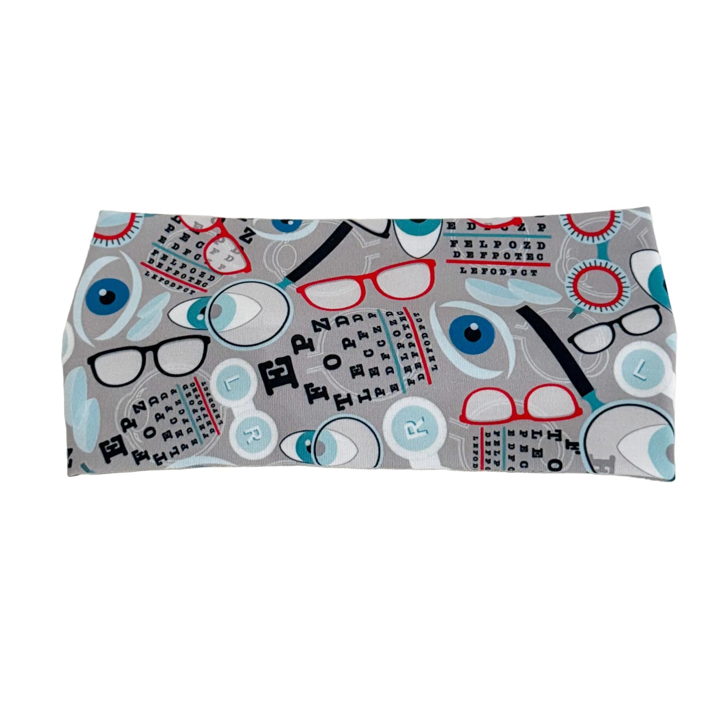 Gray Optometry Headband – Eye Care Nurse Handmade Headband