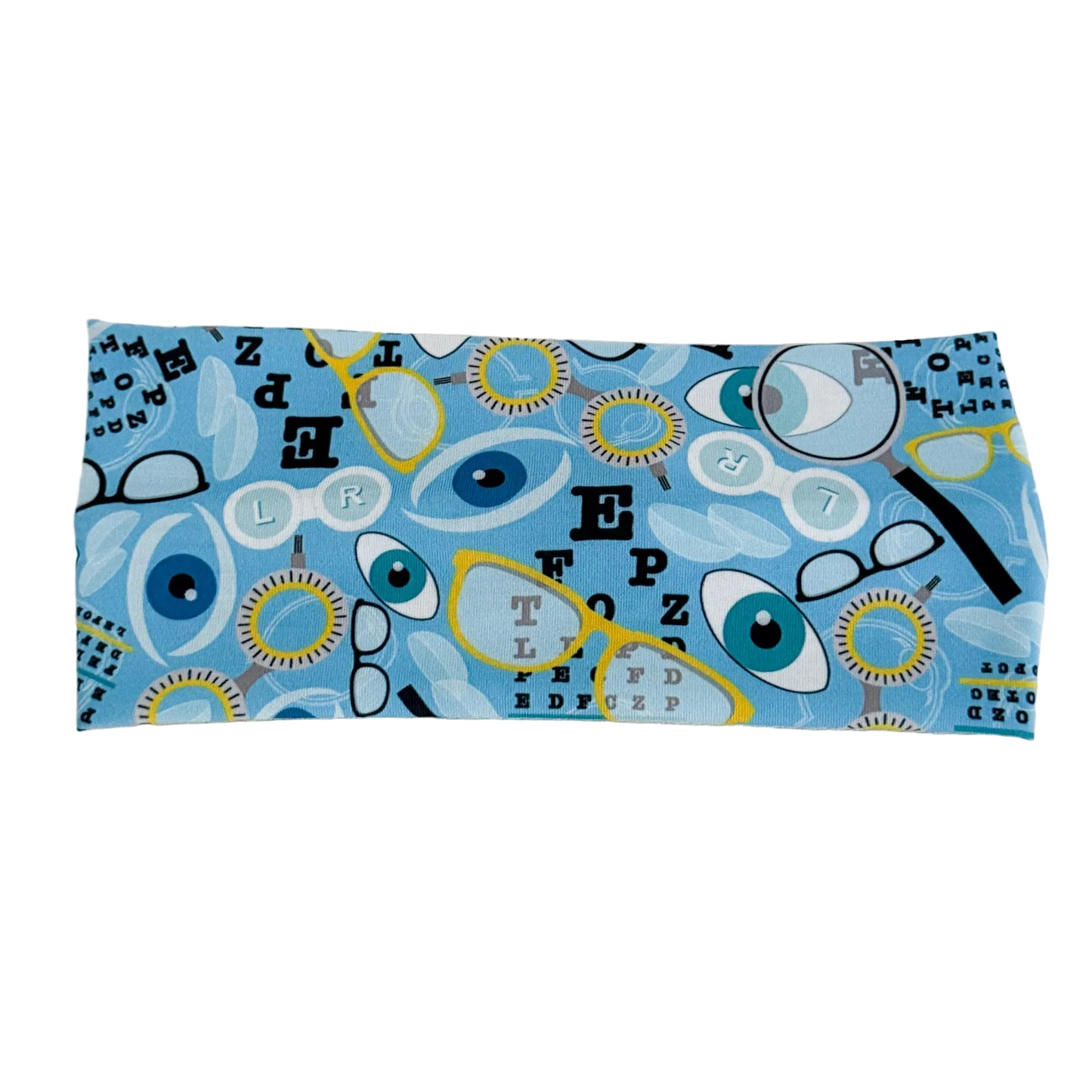 Blue Clear Vision Headband – Optometry Hair Accessory for Clinics