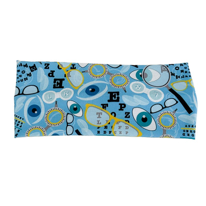 Blue Clear Vision Headband – Optometry Hair Accessory for Clinics