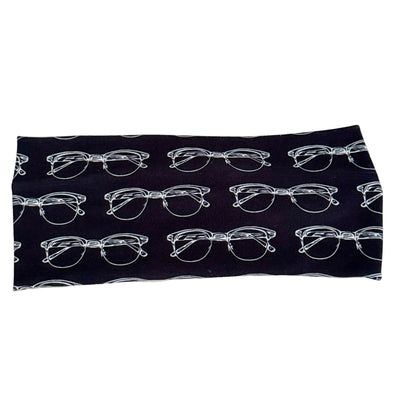 Black Optometrist headband - Eye Care Nurse Handmade Headband