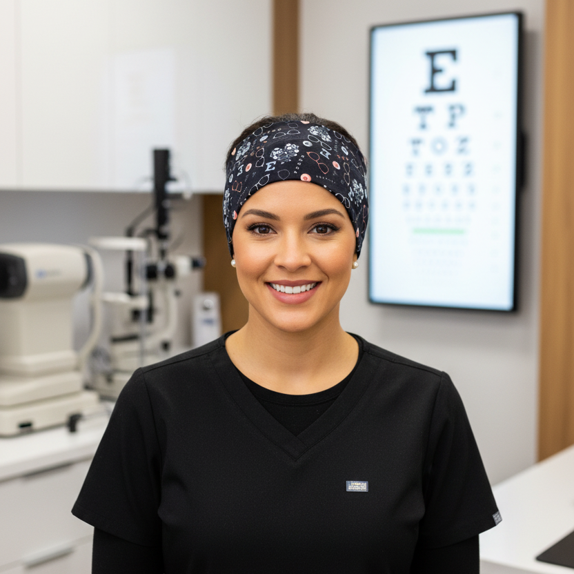 Optometry Headband – Eye Care Nurse Handmade Headband