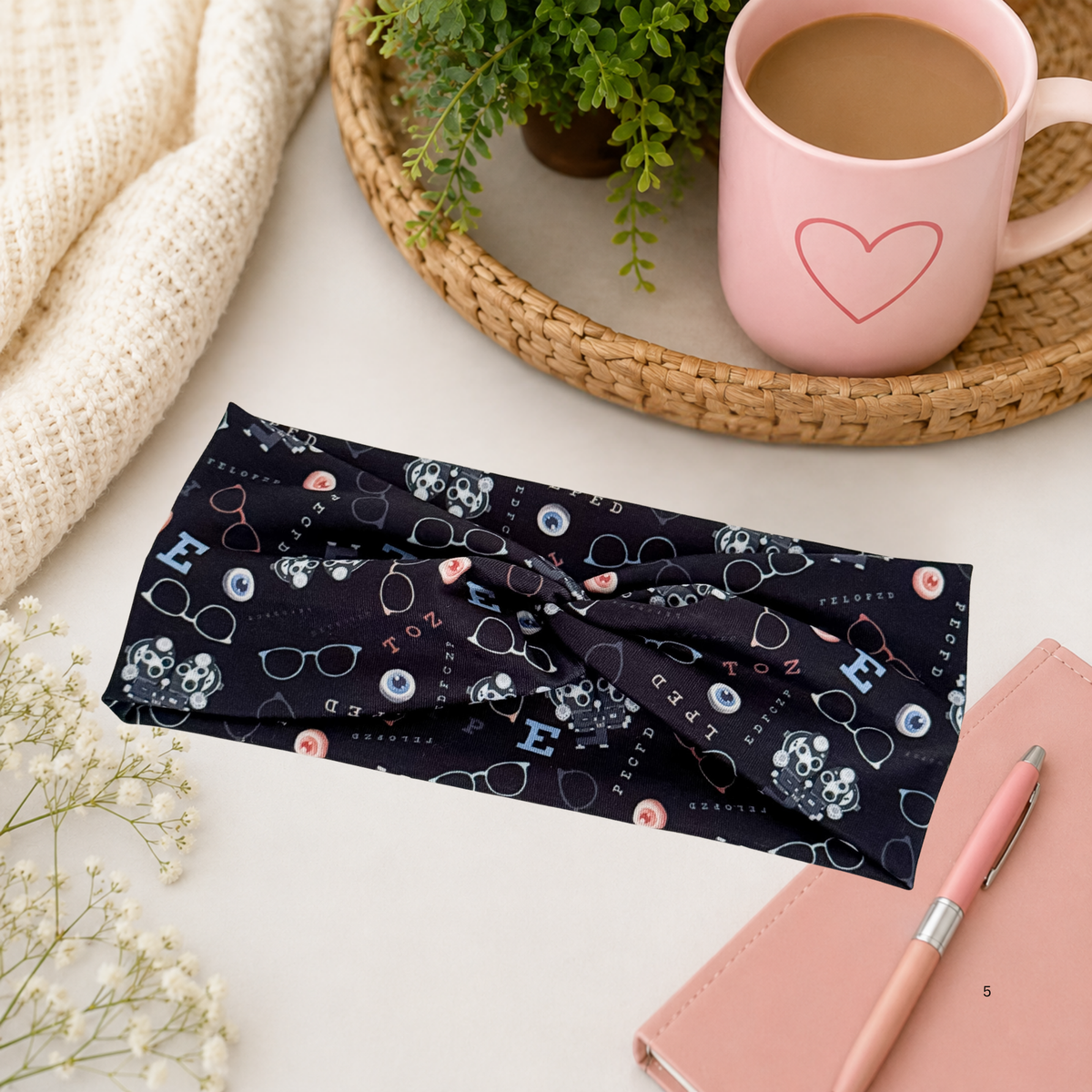 Optometry Headband – Eye Care Nurse Handmade Headband