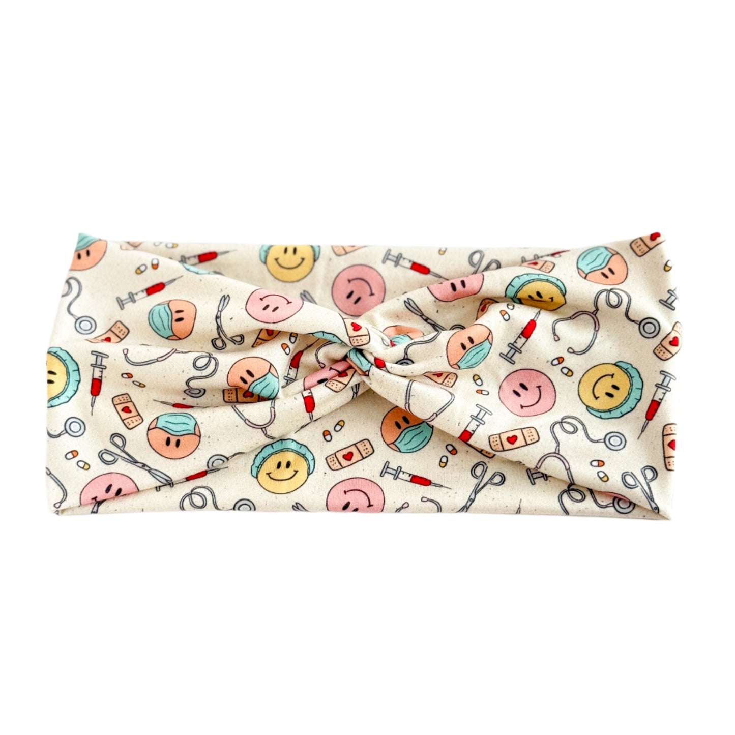Medical Smiles Twist Headband Headband Studio