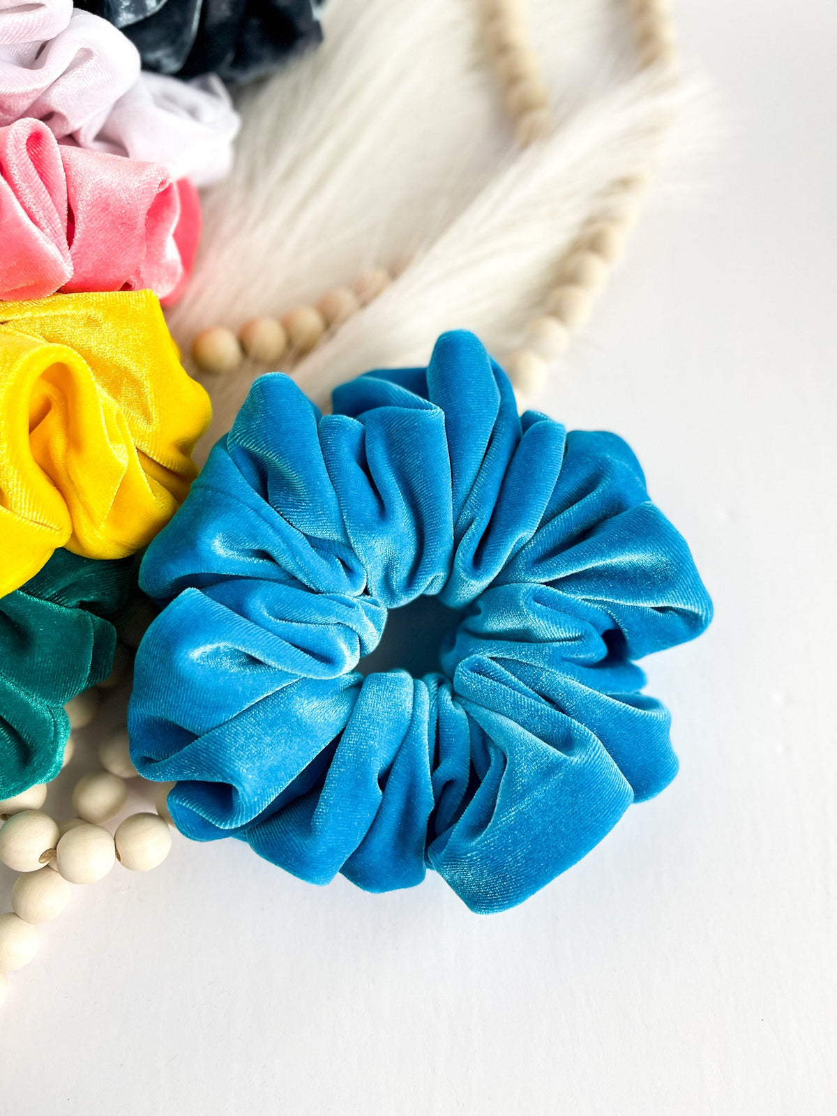 Oversized Velvet Scrunchie – Soft Luxury Hair Accessory for Women