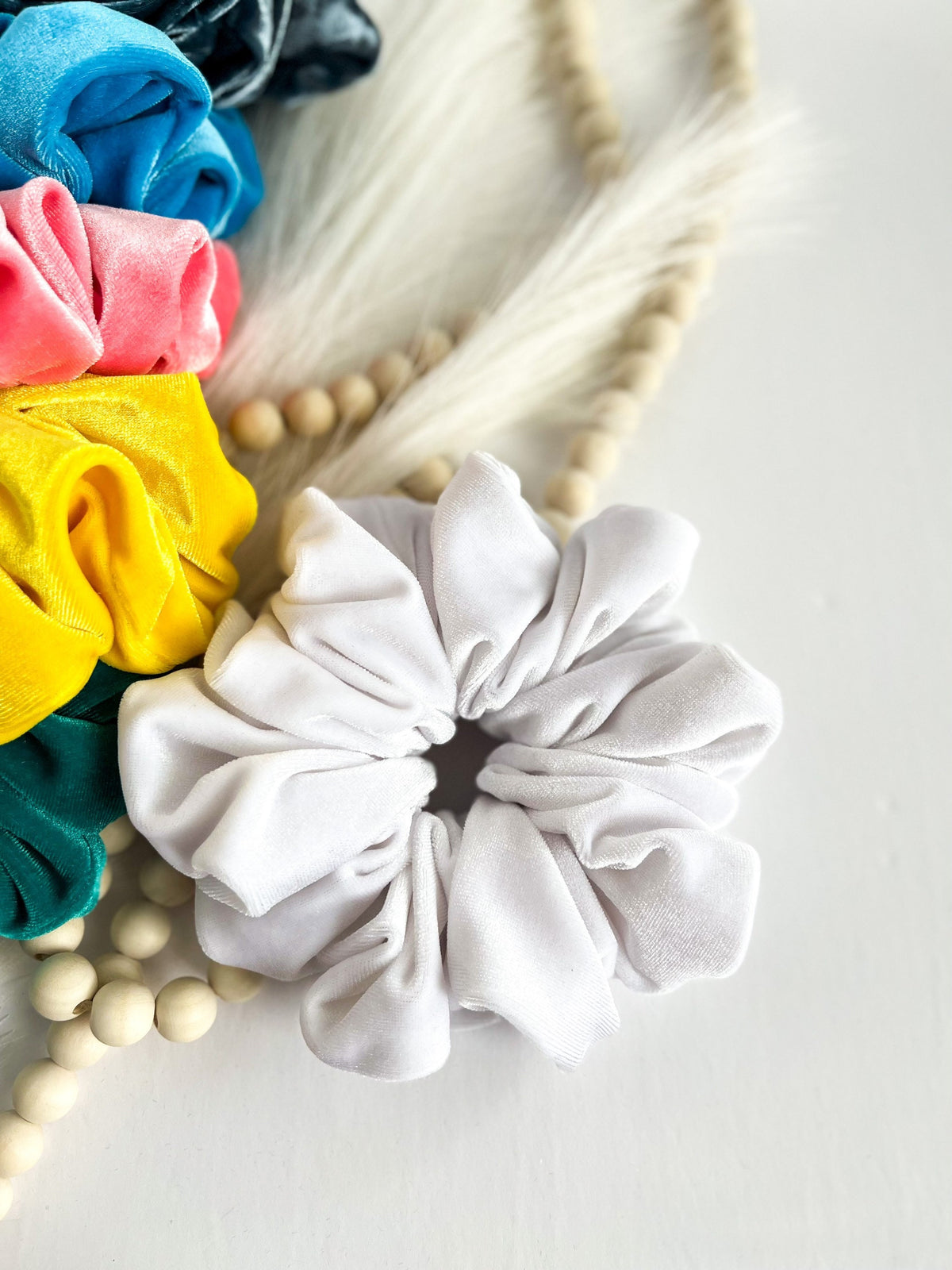 Oversized Velvet Scrunchie – Soft Luxury Hair Accessory for Women