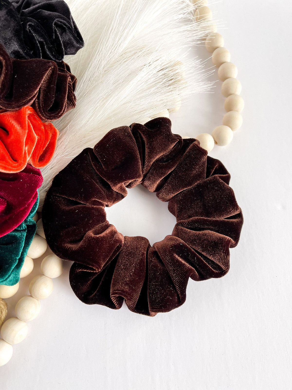 velvet scrunchies, Christmas scrunchies, hair scrunchies, Soft Luxury Scrunchies, holiday Scrunchies, Gift Ideas for Nurses, scrunchies Headband Studio