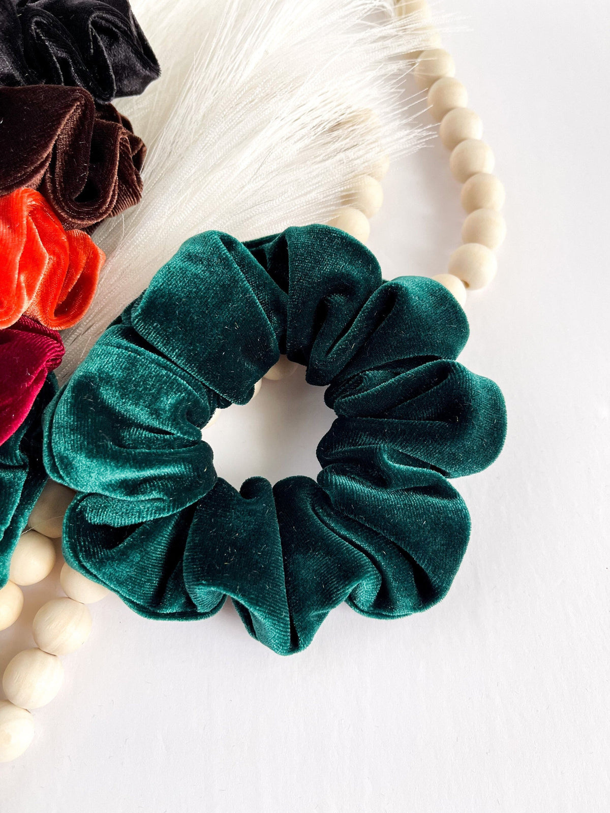 velvet scrunchies, Christmas scrunchies, hair scrunchies, Soft Luxury Scrunchies, holiday Scrunchies, Gift Ideas for Nurses, scrunchies Headband Studio